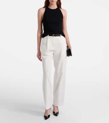 Top en soie mélangée | Carolina Herrera