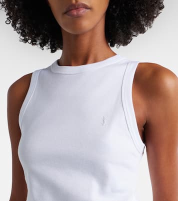 Top Cassandre aus Baumwolle | Saint Laurent