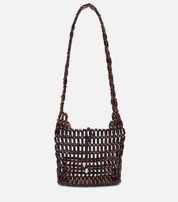 Cornado beaded crossbody bag | Staud