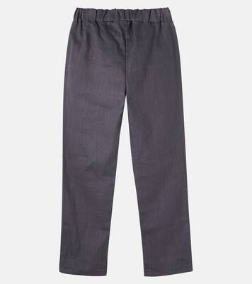 Hose Brynn aus Leinen und Baumwolle | Donsje