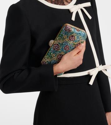 Carry Secrets embellished clutch | Valentino Garavani