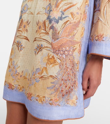 Indra floral linen tunic | Zimmermann