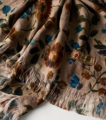 Sollievo floral linen tablecloth | The House of Lyria