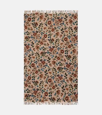 Sollievo floral linen tablecloth | The House of Lyria