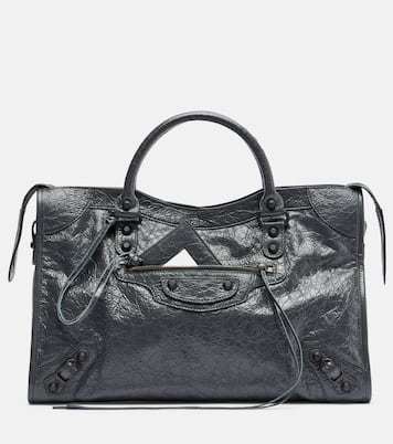 Le City leather top-handle bag | Balenciaga