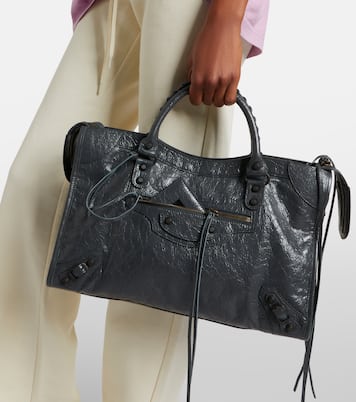 Le City leather top-handle bag | Balenciaga