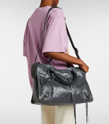Le City leather top-handle bag | Balenciaga