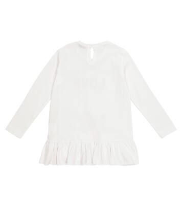 Printed cotton jersey top | Monnalisa