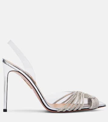 Salones destalonados Gatsby 105 adornados | Aquazzura