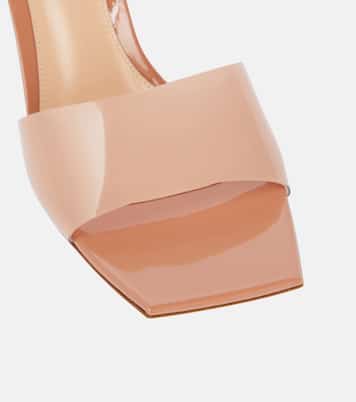 Pantoletten Cosmic 55 mit Lackleder | Gianvito Rossi