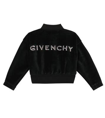 Velvet cardigan | Givenchy Kids