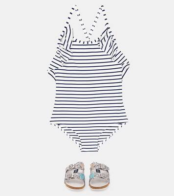 Baby Annaelle striped swimsuit | Melissa Odabash Kids