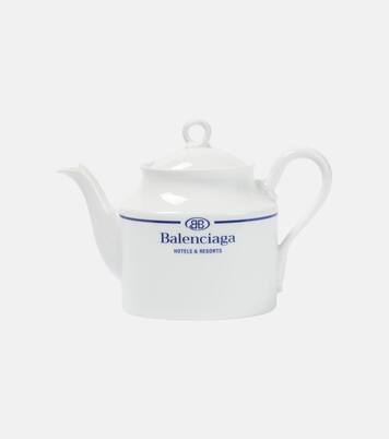 x Ginori 1735 logo porcelain teapot | Balenciaga