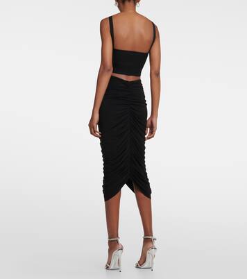 High-Rise-Midirock | Norma Kamali