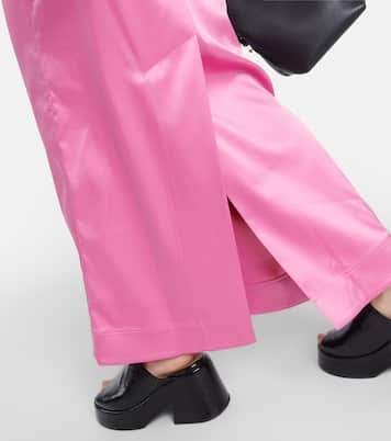 Minirock aus Satin | Ganni