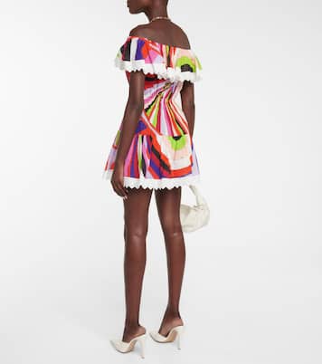 Robe imprimée Iride en coton | Pucci