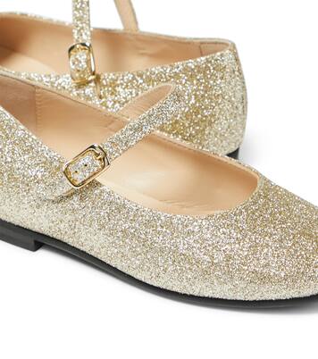 Glitter ballet flats | Il Gufo