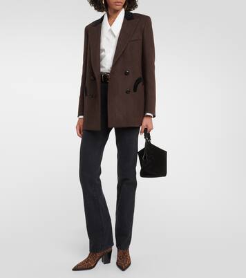 Westernstiefel Denver aus Veloursleder | Gianvito Rossi