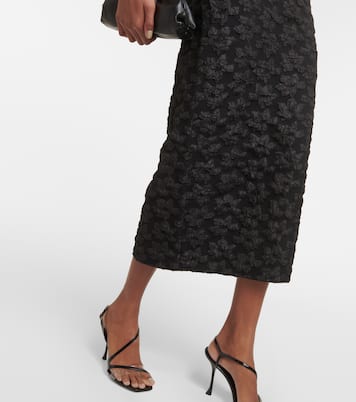 Robe midi en jacquard | Rotate