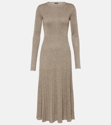 Robe midi en Lurex® | Joseph