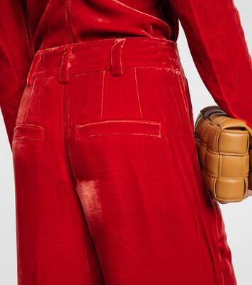 Weite Hose Veronica aus Samt | Ulla Johnson