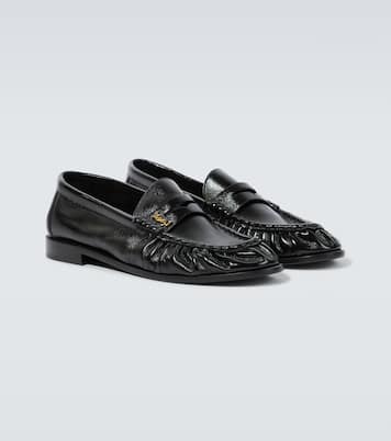Le Loafer leather penny loafers | Saint Laurent