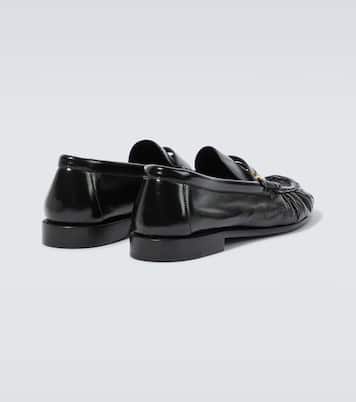 Le Loafer leather penny loafers | Saint Laurent