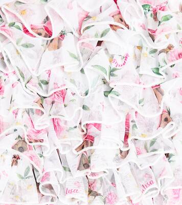 Baby ruffled swimsuit | Monnalisa