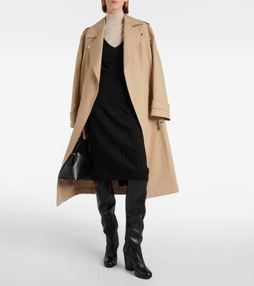 Ribbed-knit midi skirt | Joseph