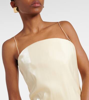 Robe midi Carino en satin | Jacquemus