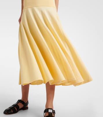 Gonna midi in maglia | Plan C