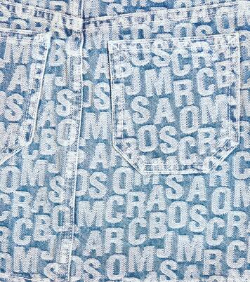 Logo jacquard denim skirt | Marc Jacobs Kids