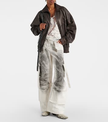 Letty leather bomber jacket | Acne Studios