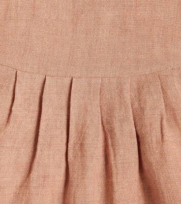 Rosalie linen-blend shirt | Donsje