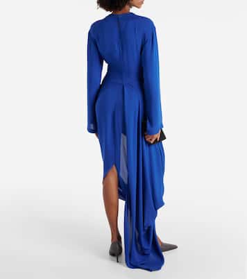 Robe midi asymétrique | Acne Studios