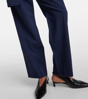 Pantalones rectos Bea de tiro alto | The Frankie Shop