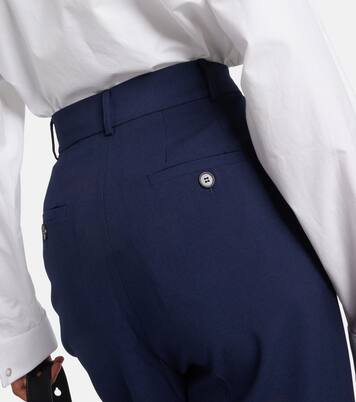 Pantalones rectos Bea de tiro alto | The Frankie Shop