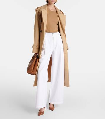 Low-Rise Wide-Leg Jeans Ellis | Agolde