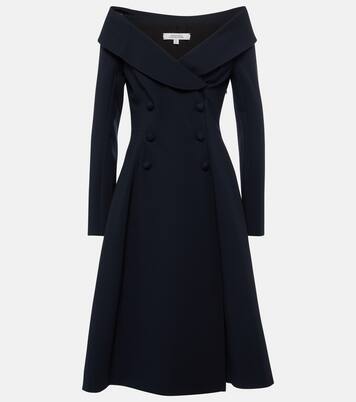Off-Shoulder-Midikleid | Dorothee Schumacher