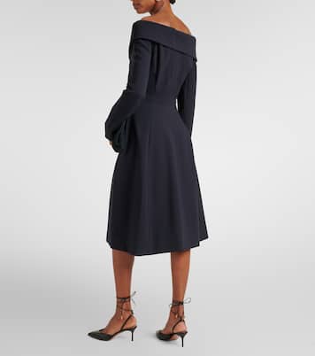 Off-Shoulder-Midikleid | Dorothee Schumacher