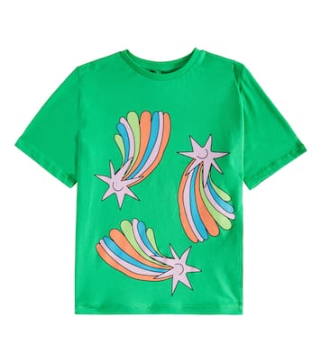 Printed cotton jersey T-shirt | Stella McCartney Kids
