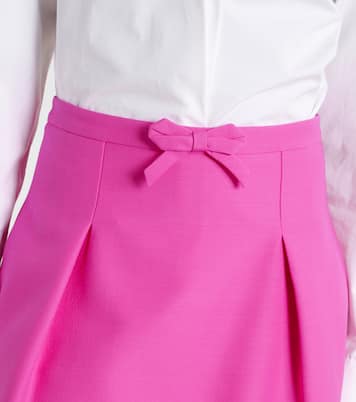 Minifalda de Crepe Couture | Valentino