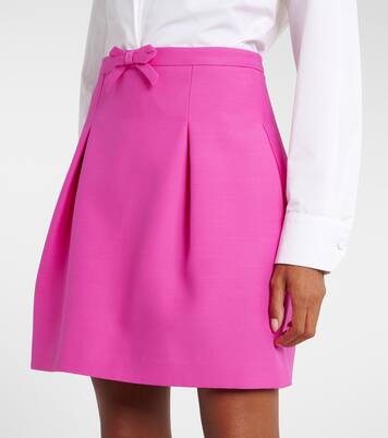 Minifalda de Crepe Couture | Valentino