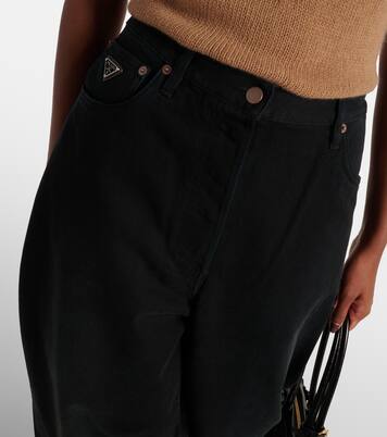 Jean ample à taille haute | Prada