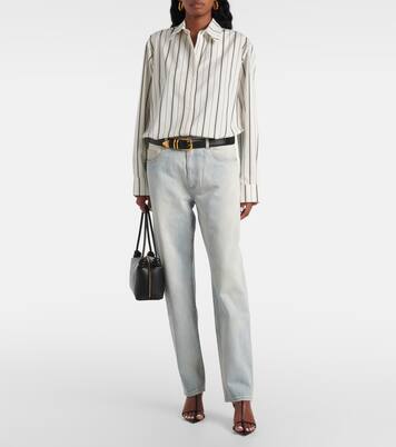 Jeans tapered Kobe de tiro medio | Tove