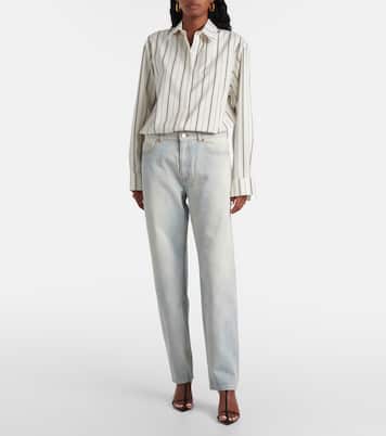 Jeans tapered Kobe de tiro medio | Tove