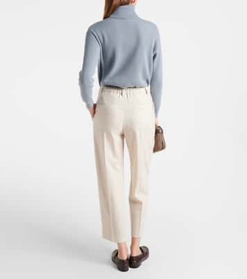 Gerade Hose aus Baumwolle | Brunello Cucinelli