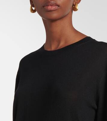 Pull en laine et soie mélangées | Toteme