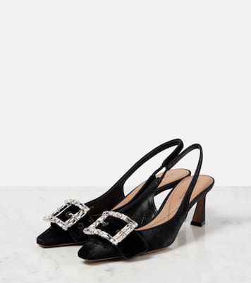 Escarpins DG en velours à ornements | Dolce&Gabbana