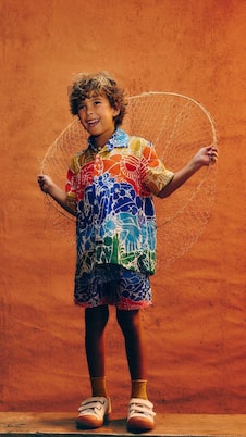 Printed swim shorts | Fábula